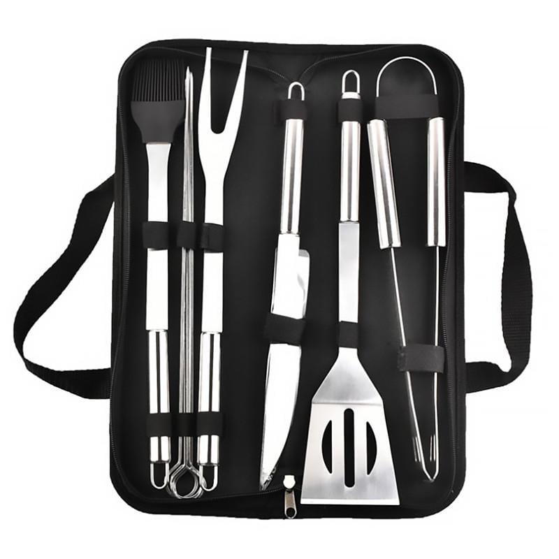 Набор аксессуаров для гриля Lesko №9 из нержавеющей стали (8086989)