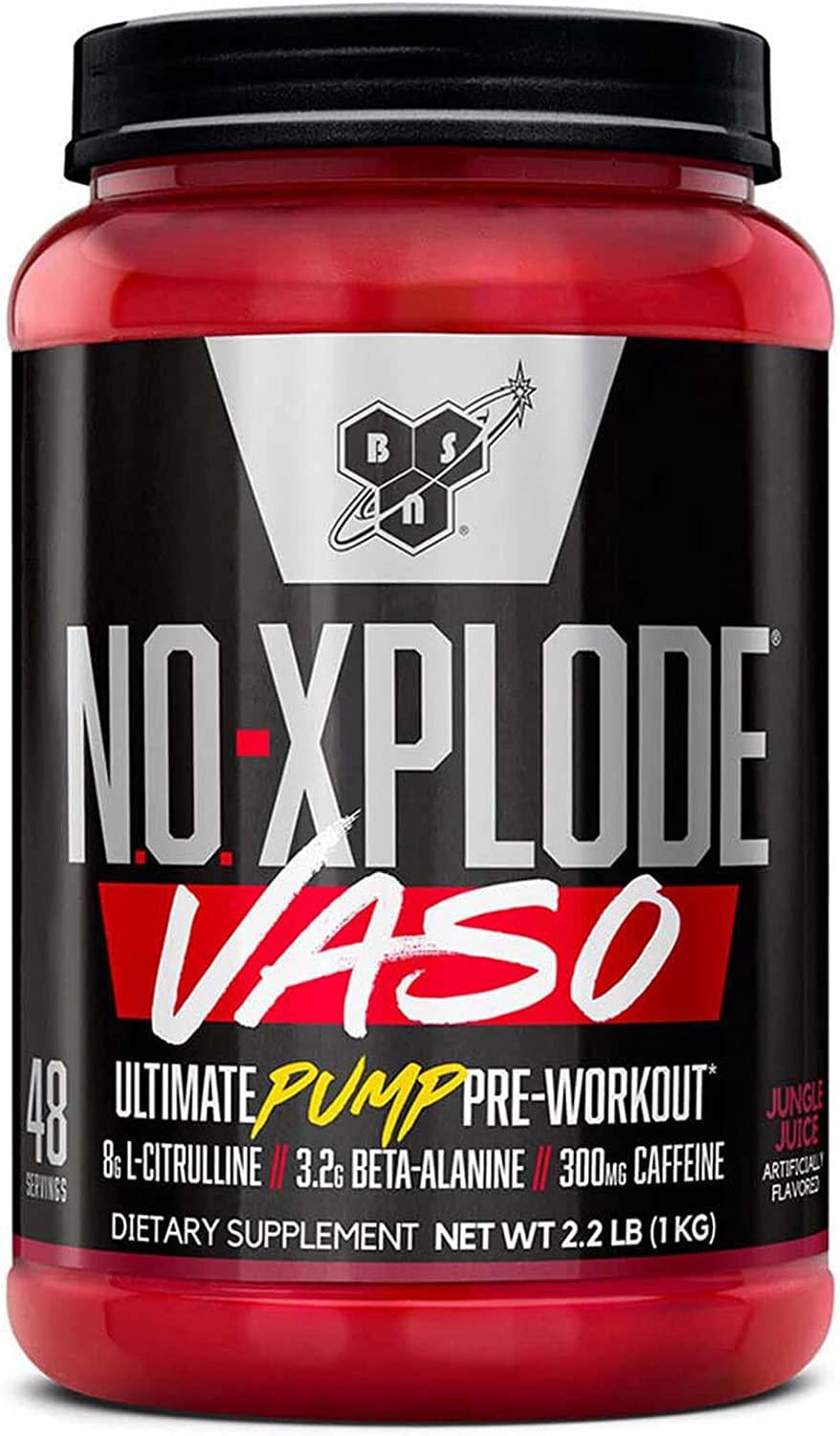 Предтренировочный комплекс BSN NO-Xplode Vaso Pre Workout 1000 г Jungle Juice