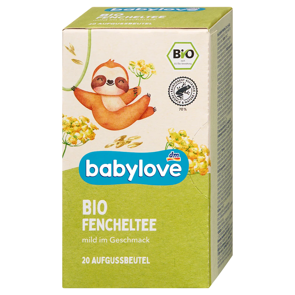 Чай детский Babylove Bio с фенхелем от 5 месяцев 40 г (EPI-15102025-252)