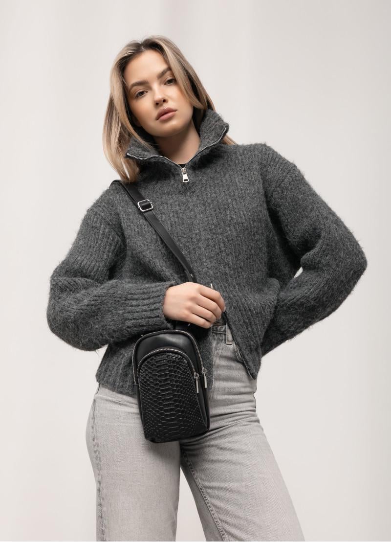 Женская сумка Sambag Modena крокодила 19х11х3 см (96193070) Женская сумка Sambag Modena крокодила 19х11х3 см (96193070)