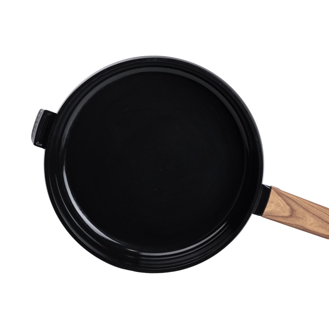 Сковорода алюмінієва MGC з керамічним покриттям антипригарним 2 л Ø 24 см Чорний - фото 2 Сковорода алюмінієва MGC з керамічним покриттям антипригарним 2 л Ø 24 см Чорний - фото 2