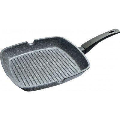 Сковорода-гриль Fissman Stone 24 см Grey (4977)