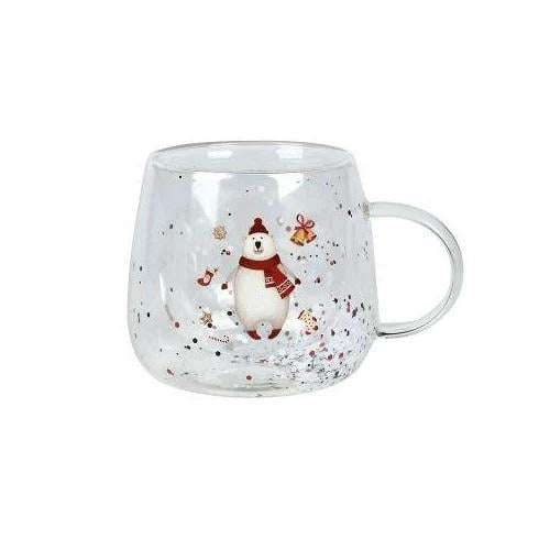 Чашка новогодняя с двойной стенкой "Happy Christmas" 350 мл (66460) Чашка новогодняя с двойной стенкой "Happy Christmas" 350 мл (66460)
