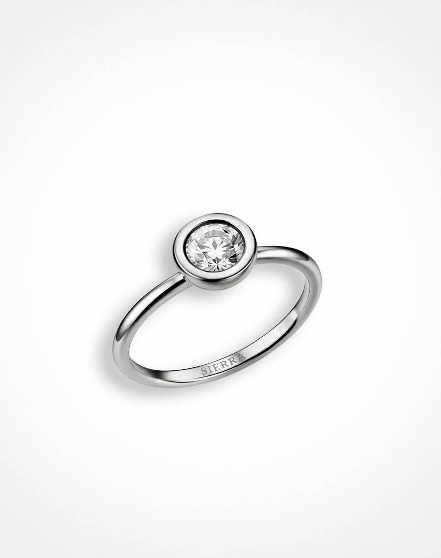 Каблучка Alma Ring жіноча SIERRA SPACE срібна 17
