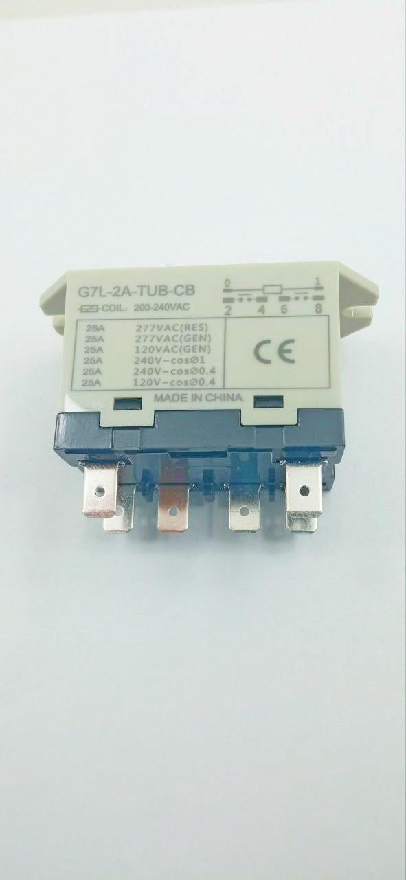 Реле Omron G7L-2A-TUB-CB 200-240VAC 25A 277VAC 51x34x35 мм (32654)
