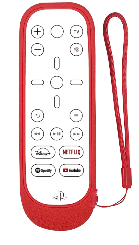 Чехол Sikai для пульта Sony PlayStation 5 Media Remote Red (23802)