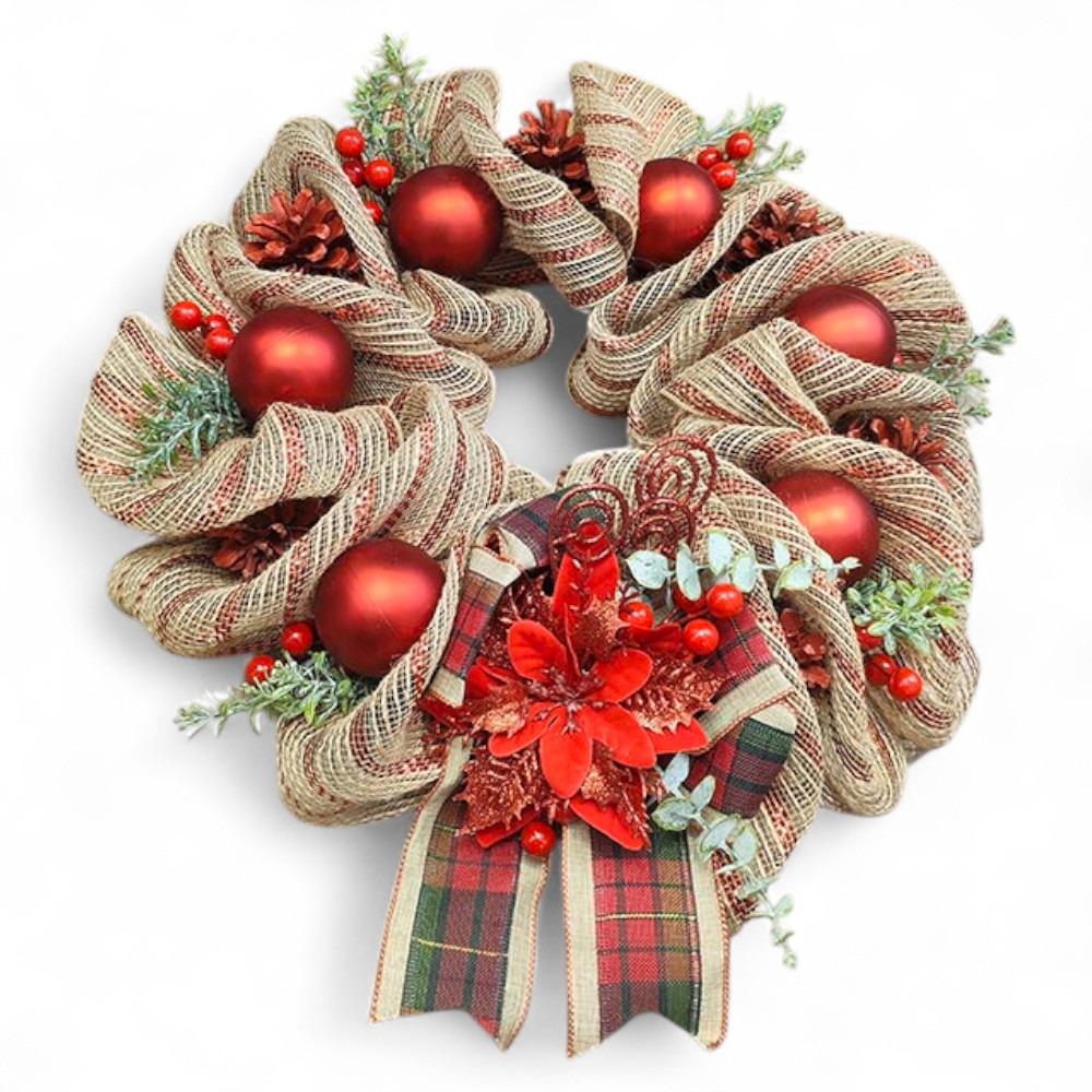 Декор рождественский Венок 40 см (R33920) - фото 1 Декор рождественский Венок 40 см (R33920) - фото 1