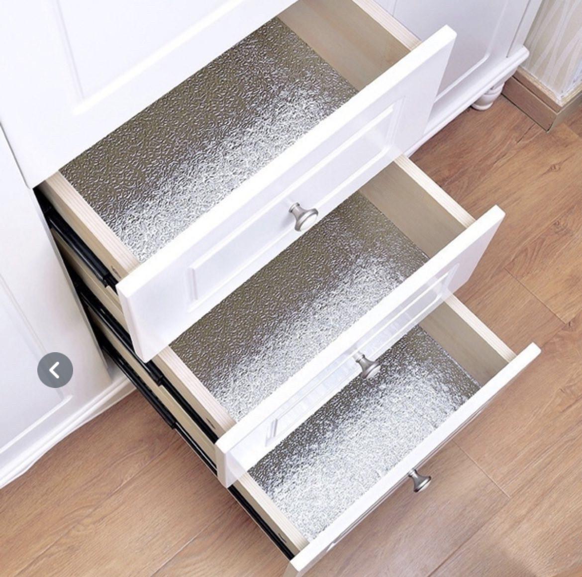 Кухонная маслостойкая фольга самоклеющаяся для кухни 60х3 м - фото 4