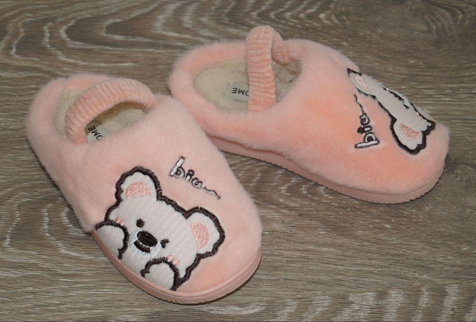 Тапочки домашние детские с резинкой Jomix р. 25 15,5 см Розовый (31578-25) - фото 3