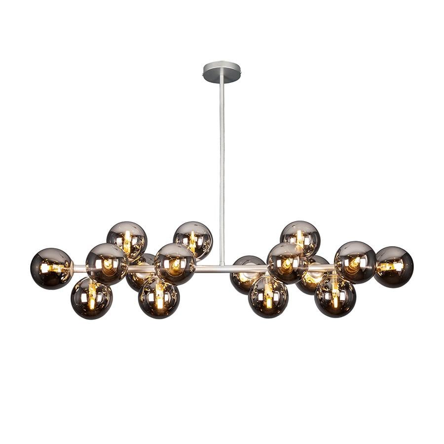 Люстра стельова молекула 7841020-16 GAB/BK S Срібний/Чорний - фото 2 Люстра стельова молекула 7841020-16 GAB/BK S Срібний/Чорний - фото 2