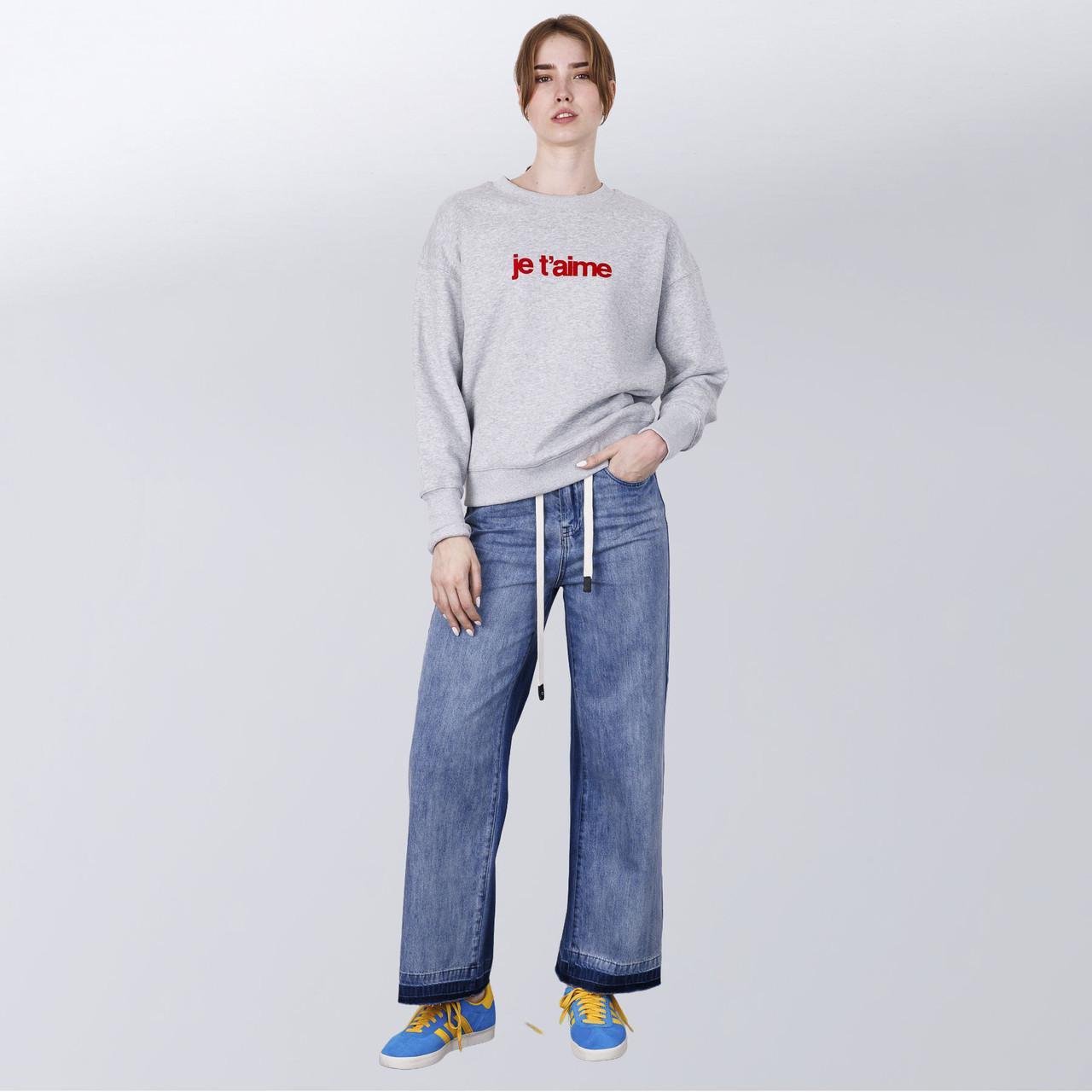 Світшот жіночий Je t'aime Zadig&Voltaire S Сірий (2589902326) - фото 5 Світшот жіночий Je t'aime Zadig&Voltaire S Сірий (2589902326) - фото 5