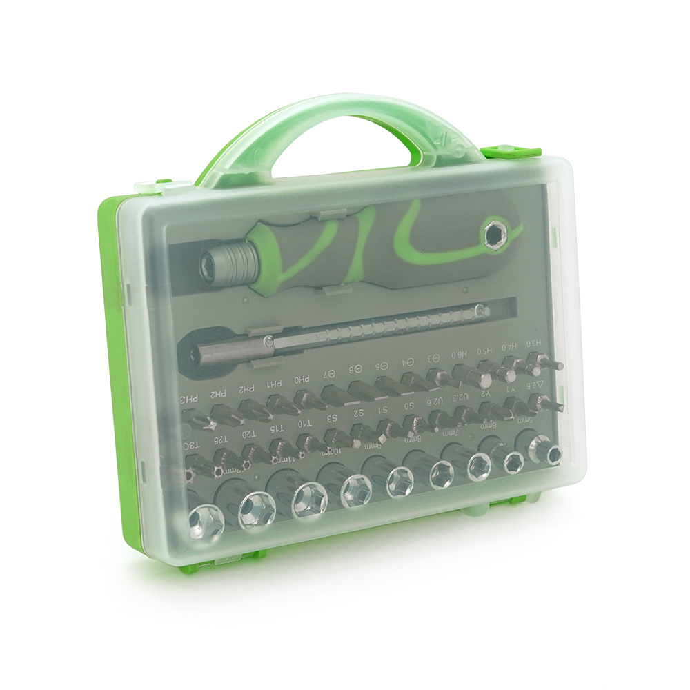 Отвертка с набором насадок и головок 41-in-1 длина держателя 88 мм (YUT_V7426) - фото 2