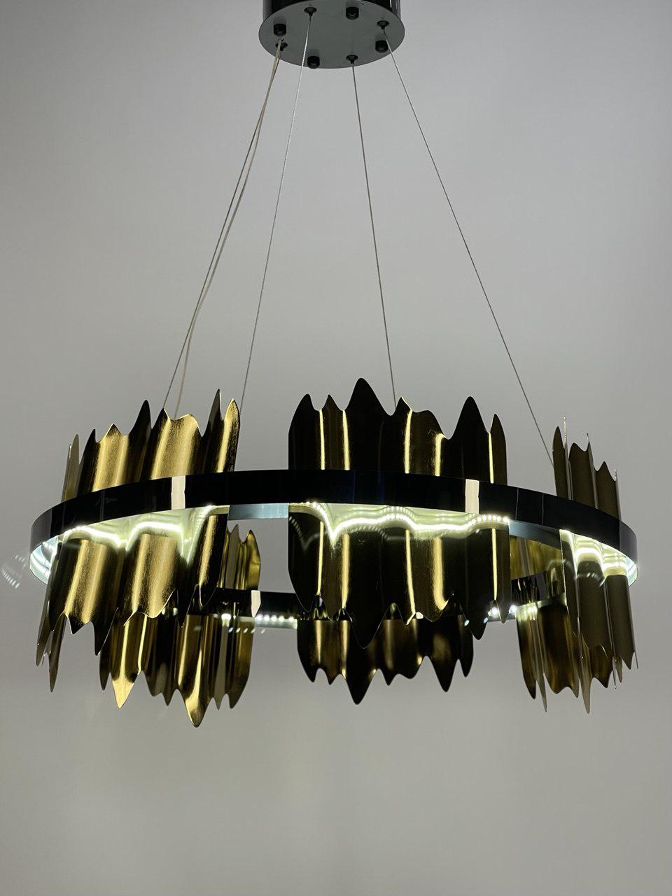 Люстра светодиодная Zilini HSL0006/600 Золотой (24184107)