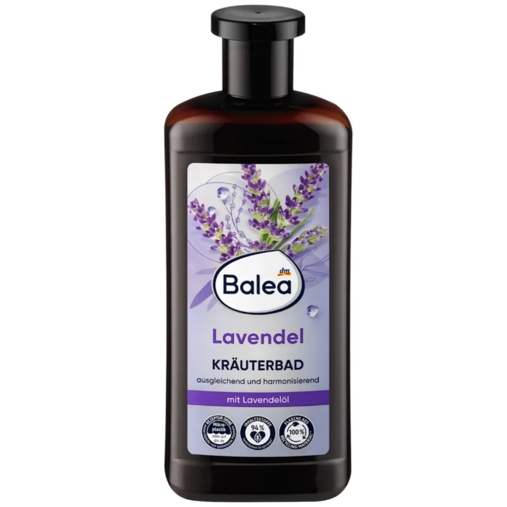 Пена для ванны Balea Lavender Bath Foam с лавандовым маслом 500 мл (EPI-15102025-530)
