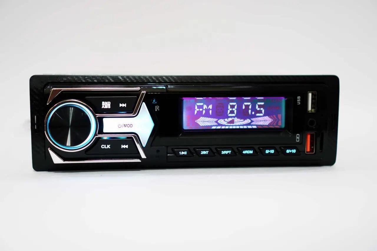 Автомагнітола 1din JSD G-1101 ISO 2xUSB Bluetooth RGB microSD/AUX/FM (20464213) - фото 4