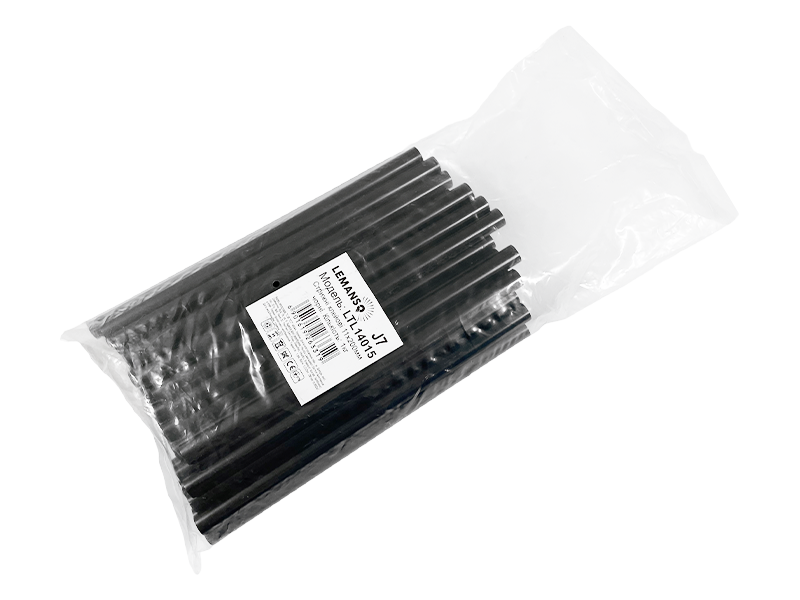 Клеевые стержни Lemanso 11x200 мм 1 кг Чорний (LTL14015)