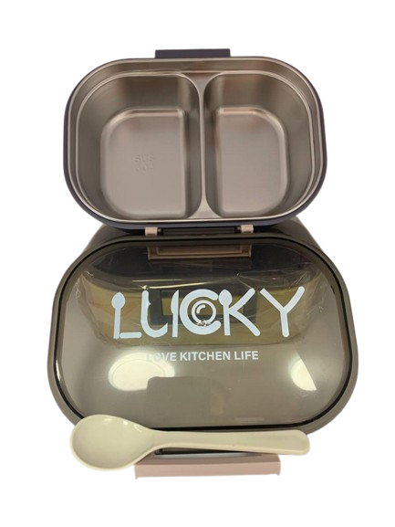 Ланч-бокс с нержавеющей стали герметичный 800 мл (43990-_230) Ланч-бокс с нержавеющей стали герметичный 800 мл (43990-_230)