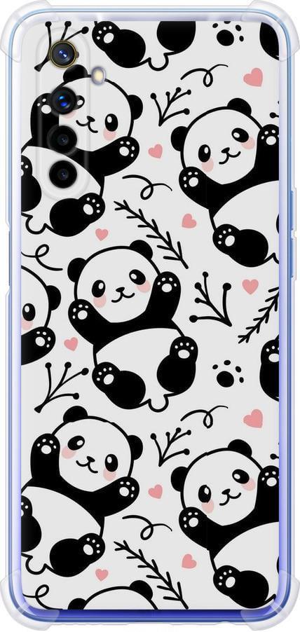 Чехол на Realme 6 Панды (4318sp-1913-42517)