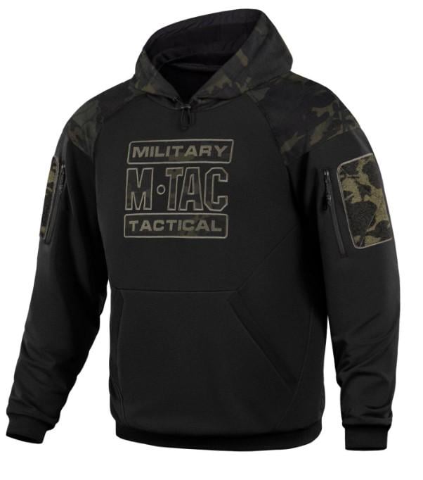 Кофта M-Tac Hoodie Combat S Black Multicam