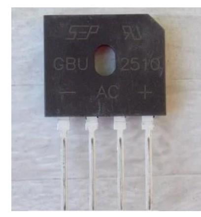 Мост диодный GBU2510 для GBU25M 1000V/25A (26902)