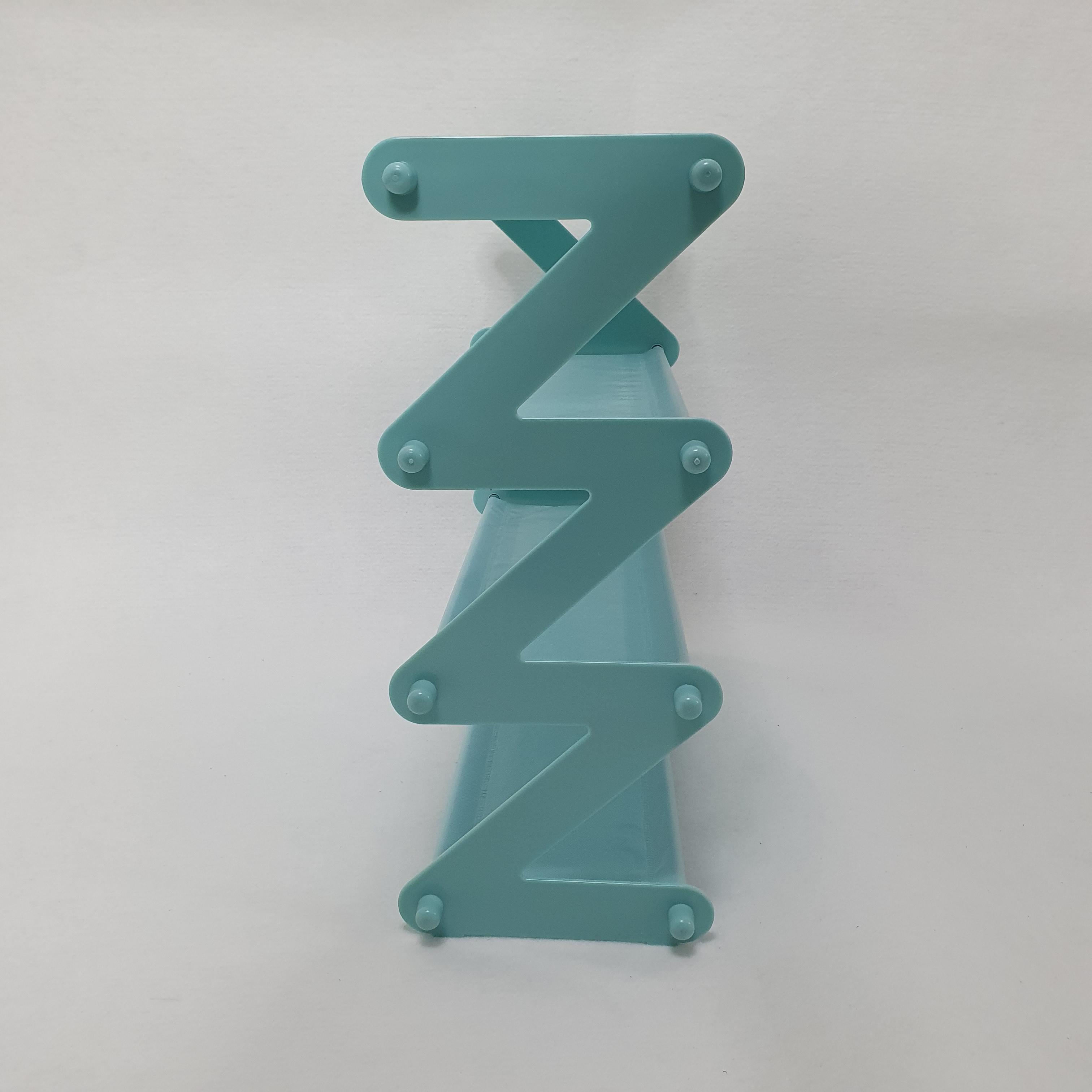 Стійка-органайзер для взуття Shape Shoe Rack на 4 полиці Блакитний (TV11-16-Blue) - фото 9