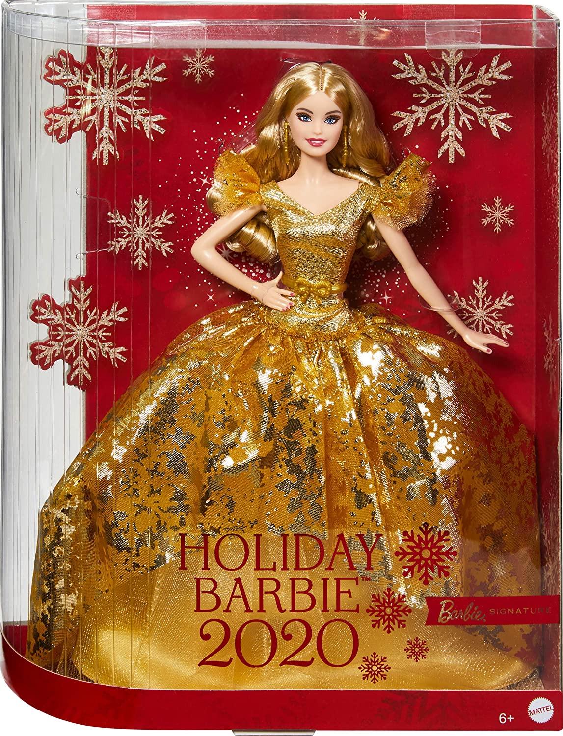 Кукла Barbie Signature Holiday 2020 Doll коллекционная Blonde - фото 6