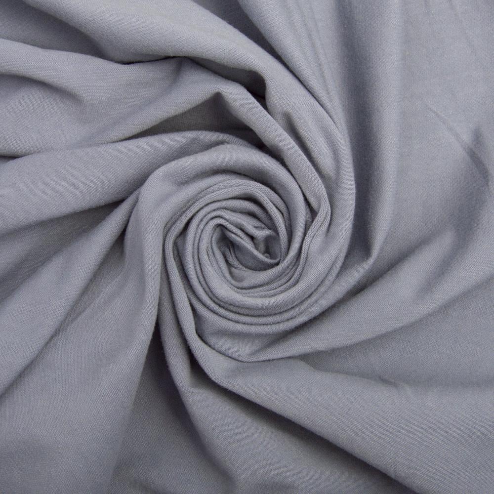 Ткань кулир с эластаном Серый (23596)