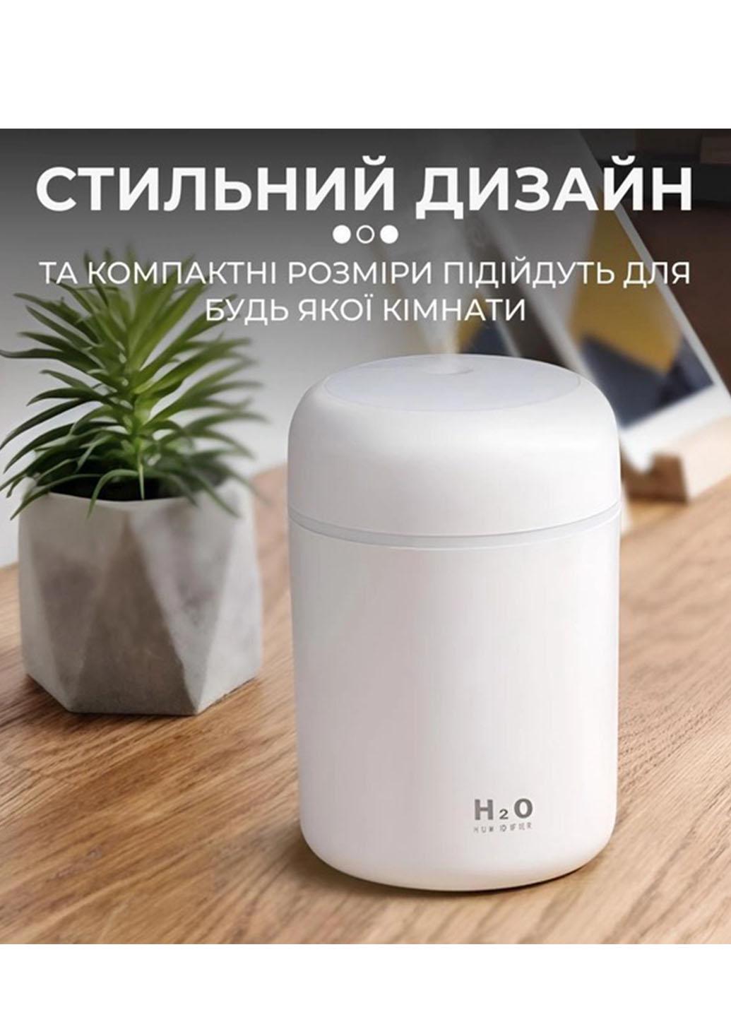 Зволожувач повітря ультразвуковий UKC Humidifier з Led підсвічуванням 300 мл Білий (105L) - фото 6