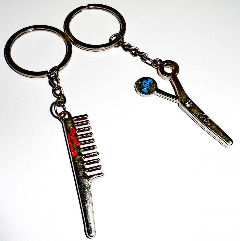 Брелок набір перукаря ДенІС professional ножиці та гребінь 2 шт. (1453070101) - фото 2 Брелок набір перукаря ДенІС professional ножиці та гребінь 2 шт. (1453070101) - фото 2