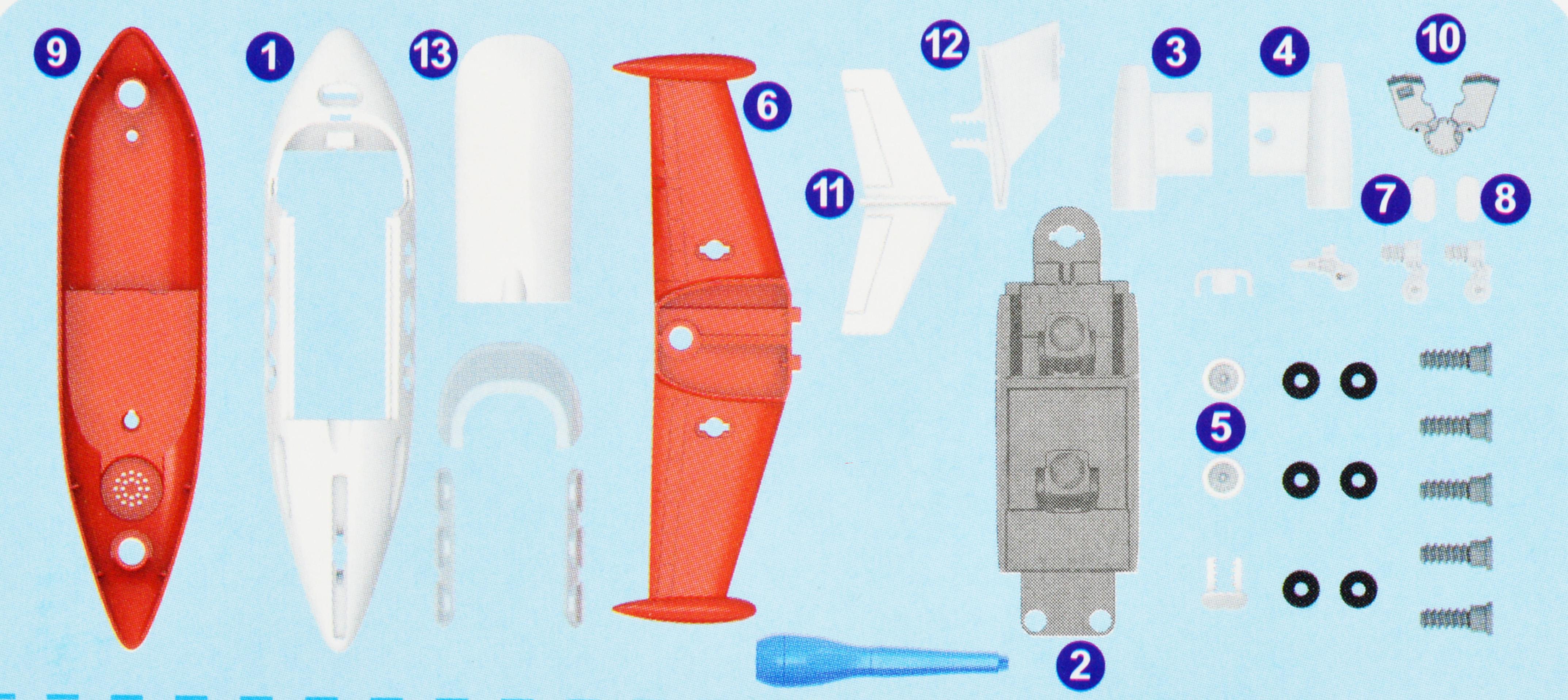 Конструктор 1373 Літак (1373) - фото 9 Конструктор 1373 Літак (1373) - фото 9