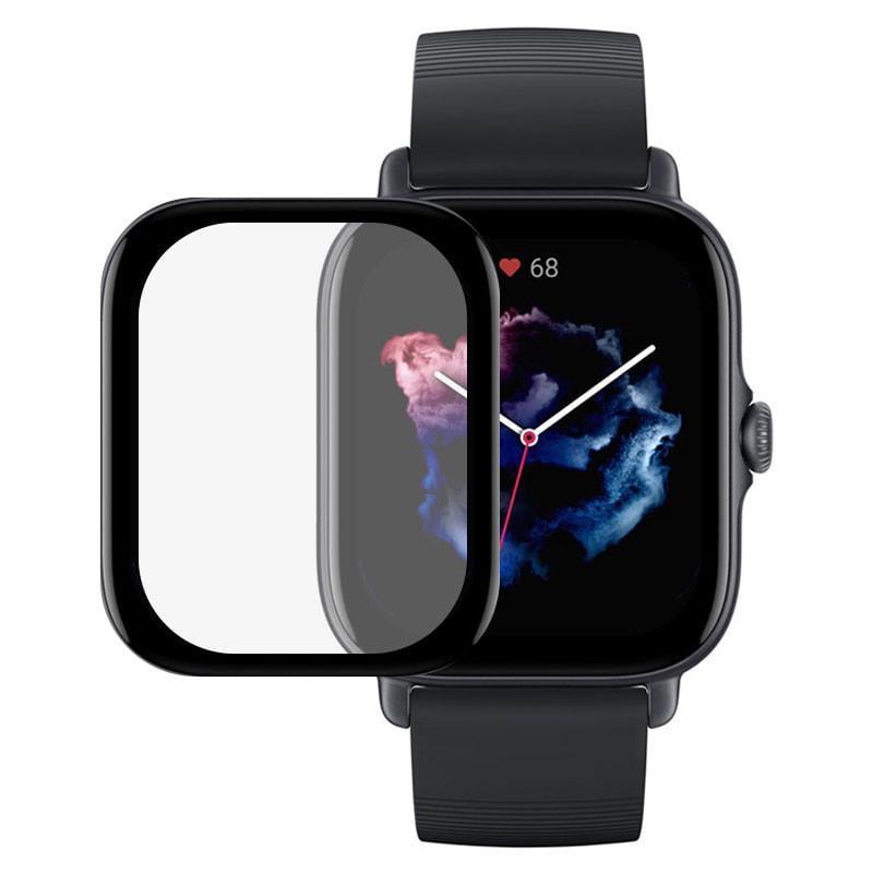 Полімерна плівка 3D full glue для Xiaomi Amazfit GTS 3 Чорний (00000052549_1)