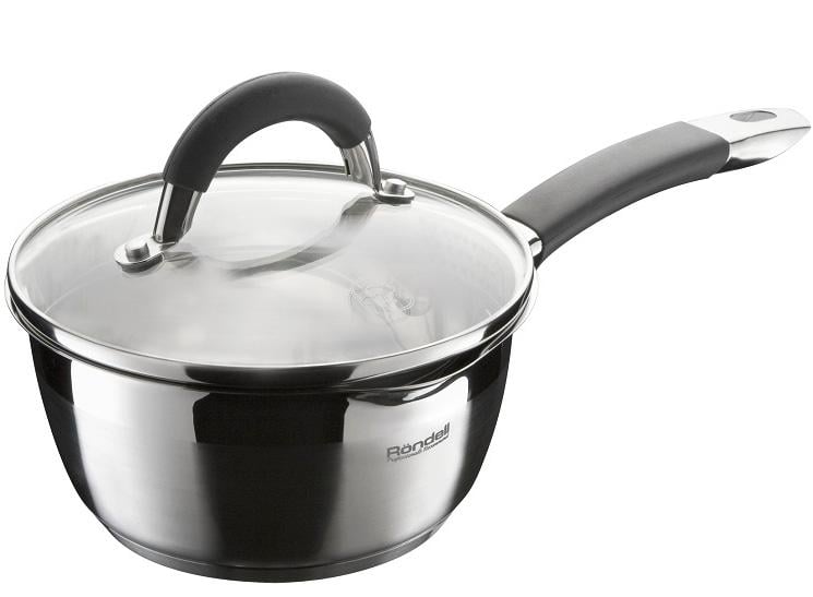 Набір кухонного посуду Rondell Flamme 2 каструлі 3,2/5,7 л і ківш 1,3 л (UK-RDS-341) - фото 3 Набір кухонного посуду Rondell Flamme 2 каструлі 3,2/5,7 л і ківш 1,3 л (UK-RDS-341) - фото 3