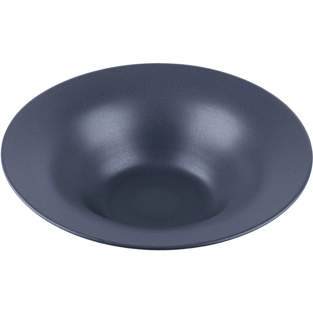 Тарелка глубокая Krauff Hattu 24-320-043 фарфора 215 мм Black (2589141850)