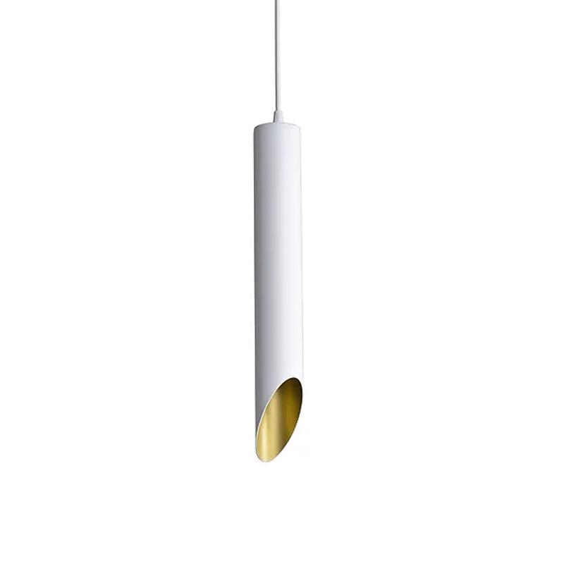 Люстра подвесная лофт Atmolight Chime GU10 S P57-450/1532 на одну лампу Белый/Золото
