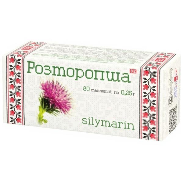 Розторопша Farmakom Розторопша 80 таб. (000027450)