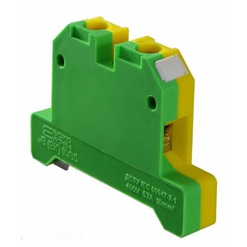 Клемма земляная АСКО-УКРЕМ JB-10/35 на DIN-рейку (28679795)