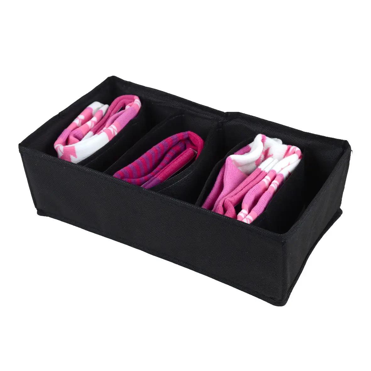 Набор органайзеров для нижнего белья 4 шт. Черный (ОДШ-102-25) - фото 9 Набор органайзеров для нижнего белья 4 шт. Черный (ОДШ-102-25) - фото 9