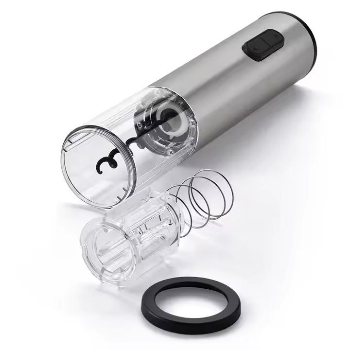 Штопор электрический автоматический на батарейках Серебристый (KB1-602002) - фото 5 Штопор электрический автоматический на батарейках Серебристый (KB1-602002) - фото 5