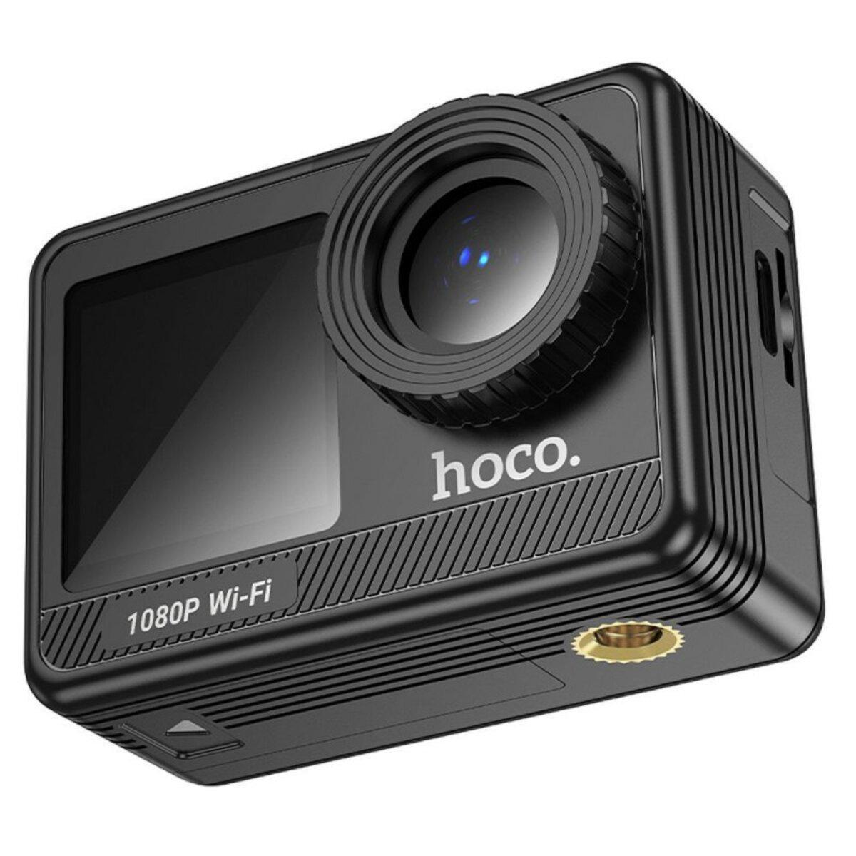 Екшн-камера Hoco DV103 Dual color screen sports camera 2" 900 mAh Black (6942007638296)