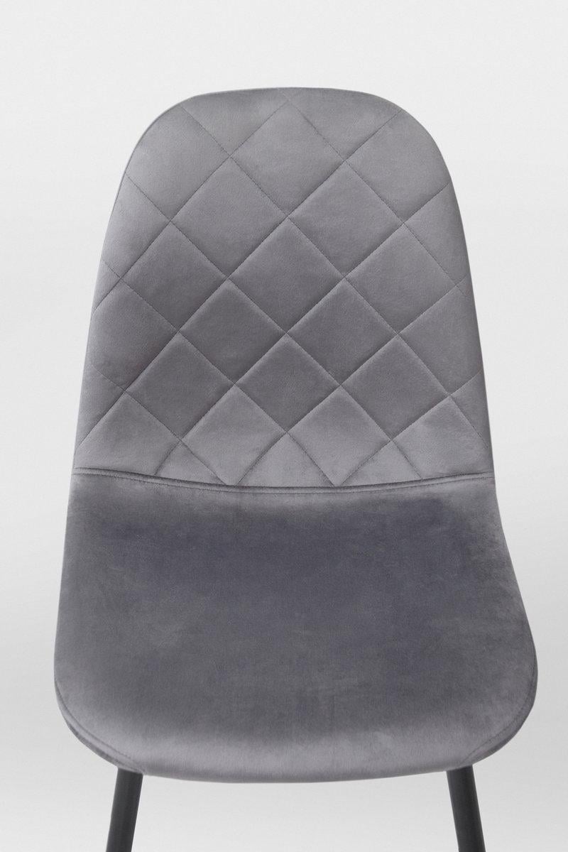 Стілець кухонний Ембер-L Мікс Меблі Чорний/Велюр/Темно-сірий - фото 4 Стілець кухонний Ембер-L Мікс Меблі Чорний/Велюр/Темно-сірий - фото 4