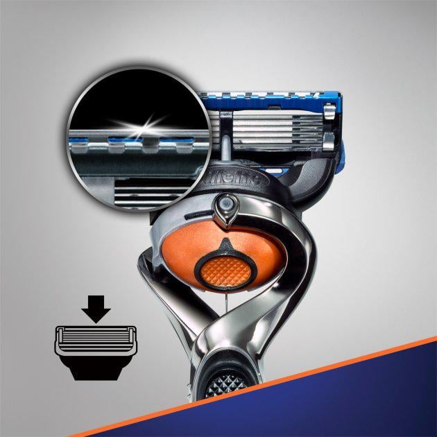 Станок для бритья мужской Fusion 5 Gillette Fusion5 ProGlide Flexball с 1 сменным картриджем - фото 5