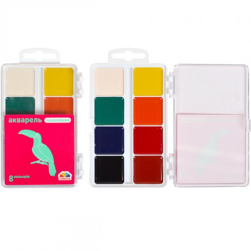 Акварельные краски медовые 8 цв. (200102 4820219211501) - фото 2