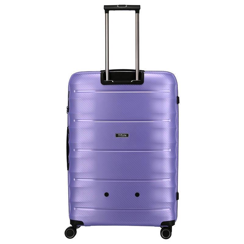 Чемодан на 4 колесах Titan Highlight Lilac Metallic L (Ti842404-19) - фото 3