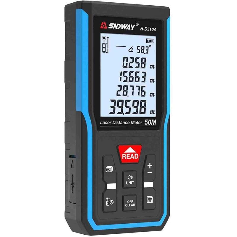 Дальномер лазерный Sndway H-D510A 50 м