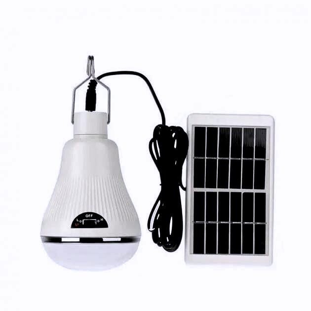 Лампочка акумуляторна із сонячною панеллю (19068912)