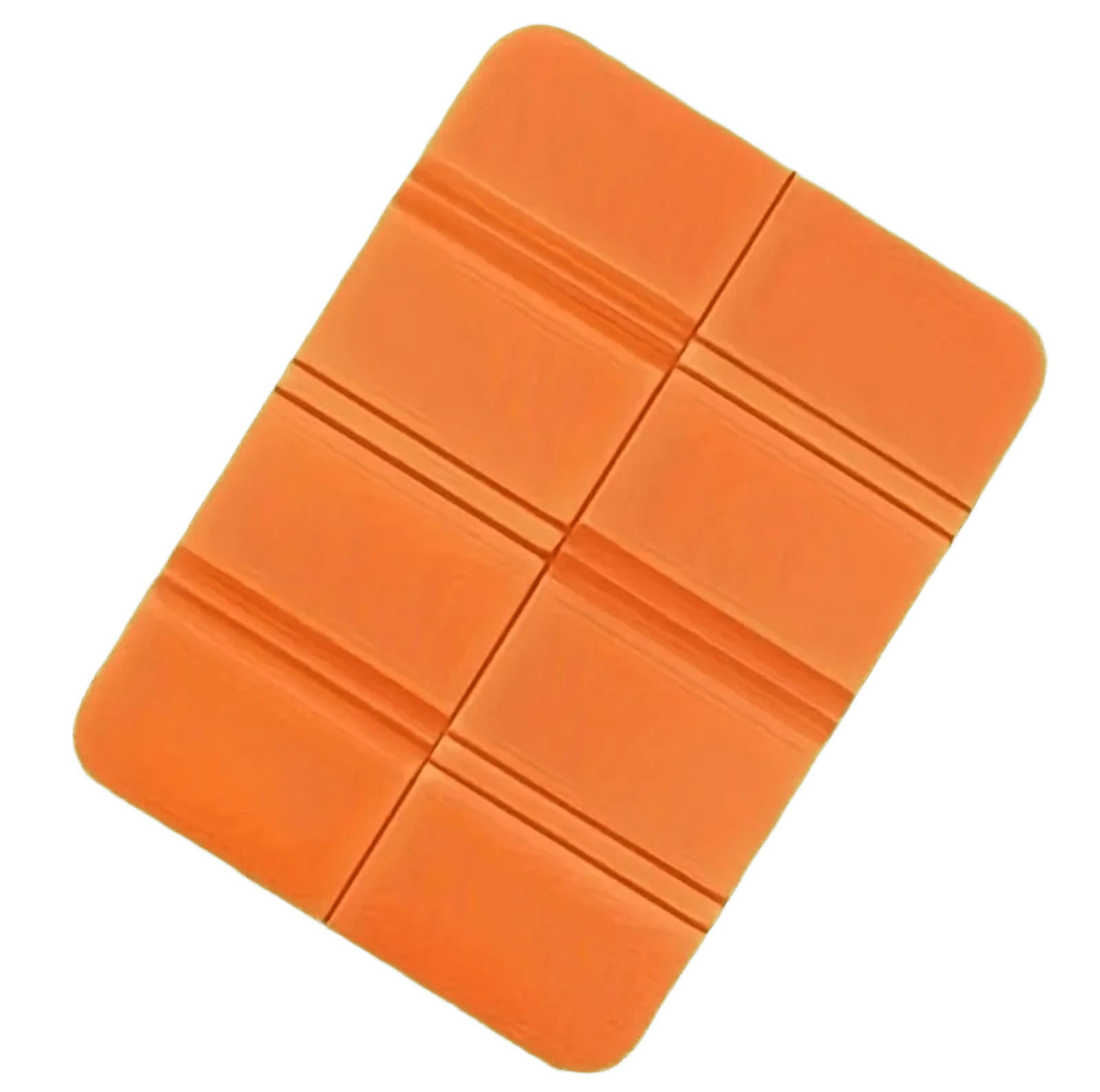 Каремат міні складаний антивологий для сидіння для пляжу пікніку відпочинку Помаранчевий