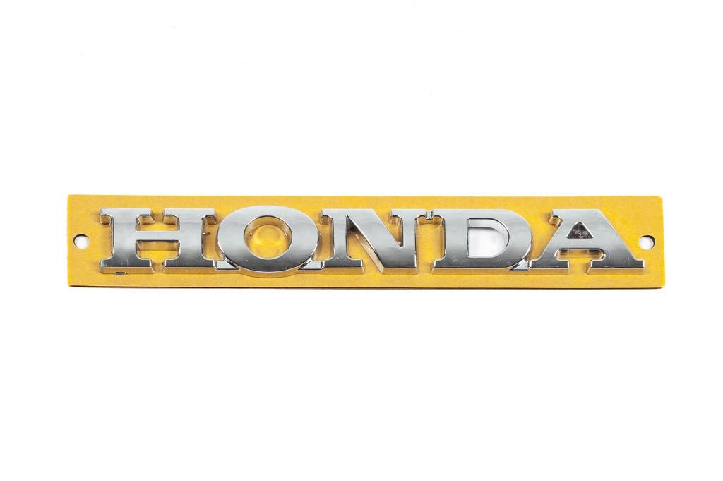 Надпись Honda Davs Auto для Honda abs-пластик Хром