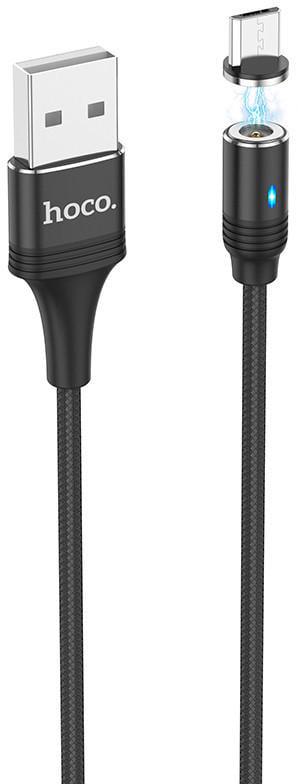 Кабель магнітний Hoco U76 Type-C 1,2 м Black (19201)