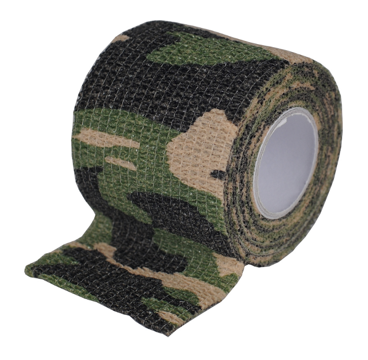 Лента для маскировки оружия MIL-TEC Self Adhesive Camo Tape 5 смх4,5 м Камуфляж