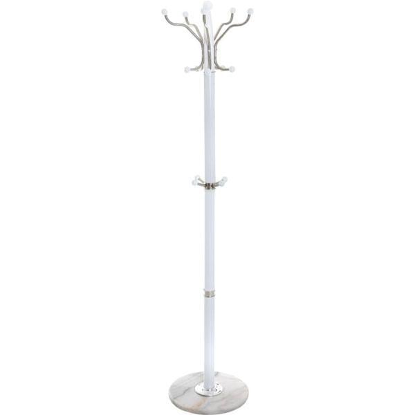 Напольная вешалка для одежды металлическая Y-256 Белый Напольная вешалка для одежды металлическая Y-256 Белый